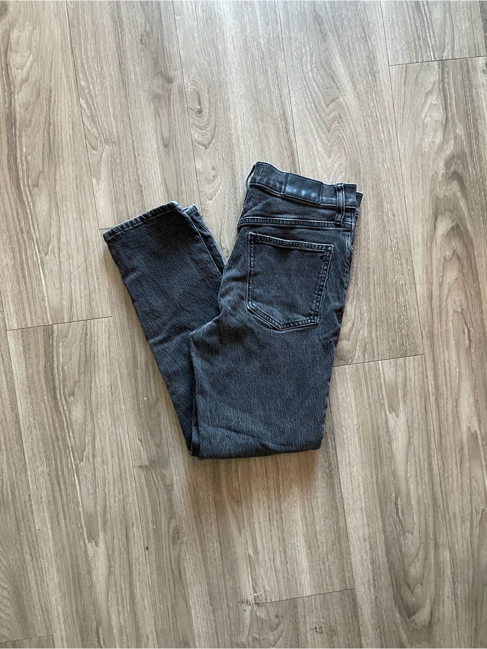 Madewell Black Washed Jeans